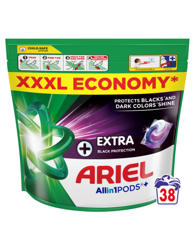 KAST 3 tk! Ariel All-in-1 PODS Black Protection...