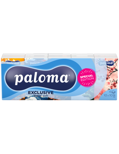 KAST 30 tk! Paloma taskurätikud Exclusive 10x10...