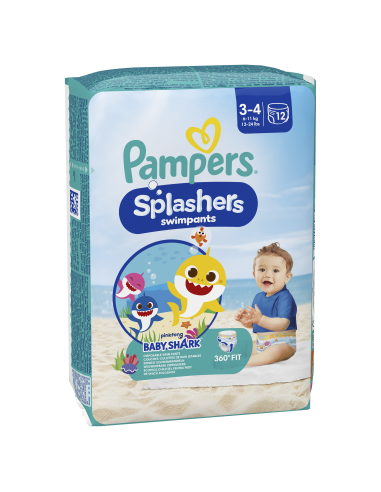 KAST 8 tk! Pampers Pants Splashers, Suurus 3-4,...