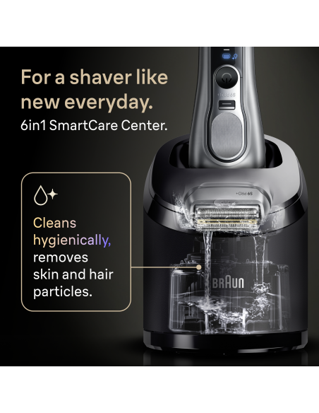 9667CC Pardel Series 9 PRO+ Clean&Charge / silver