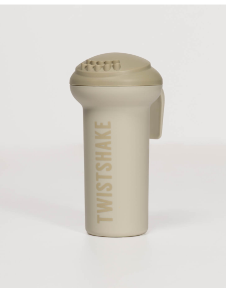 Twistshake vann, padi ja loputusnõu beež