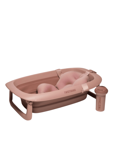 Twistshake vann, padi ja loputusnõu roosa