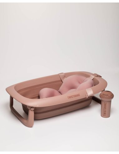 Twistshake vann, padi ja loputusnõu roosa