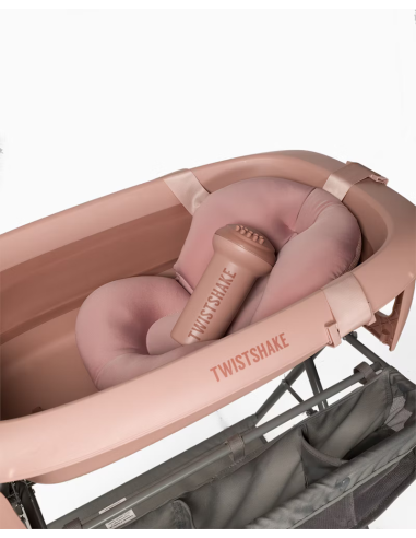 Twistshake vann, padi ja loputusnõu roosa