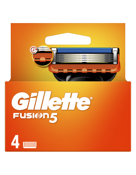 Gillette Fusion5 raseerija terad meestele - 4 vahetustera