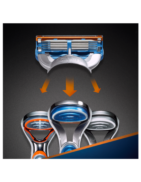 Gillette Fusion5 raseerija terad meestele - 4 vahetustera