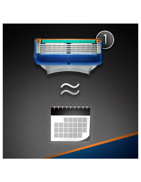 KAST 10 tk! Gillette Fusion5 Raseerija Terad Meestele, 4 Vahetustera