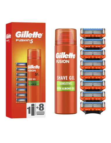 KAST 8 tk! Gillette Fusion5 Raseerija Terad 8...