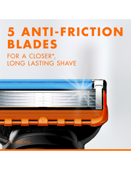 Gillette Fusion5 raseerija meestele + 1 vahetustera