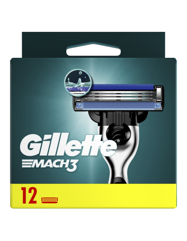 Gillette Mach3 raseerija terad meestele 12...