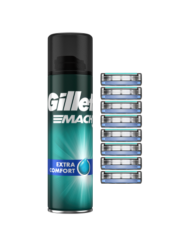 KAST 8 tk! Gillette Mach3 Raseerija Terad, 8 tk...
