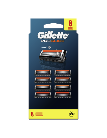Gillette Fusion Proglide Varuterad Meestele 8 tk