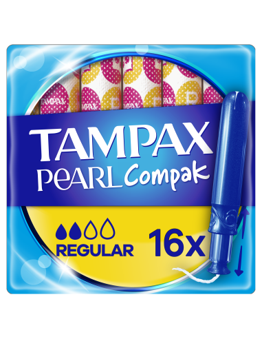 KAST 8 tk! Tampax Compak Pearl Regular...