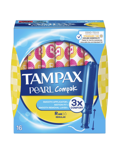 KAST 8 tk! Tampax Compak Pearl Regular...