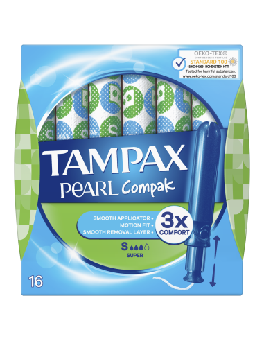 Tampax Compak Pearl Super Tampoonid...