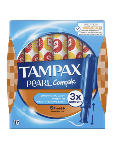 KAST 8 tk! Tampax Compak Pearl Super Plus...