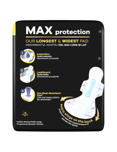 Always Ultimate Night Size 6 Tiibadega...