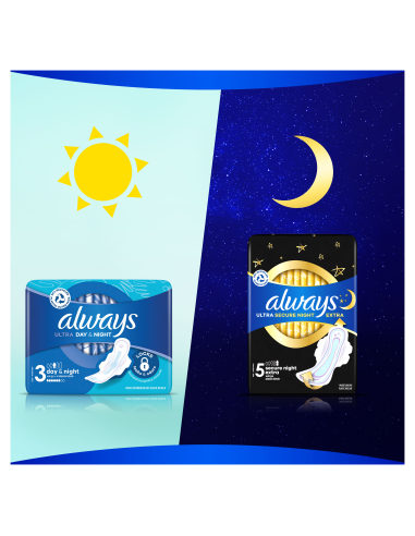 KAST 6 tk! Always Ultimate Night Size 6...