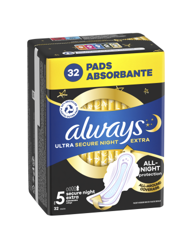 Always Ultra Secure Night Extra Size 5...