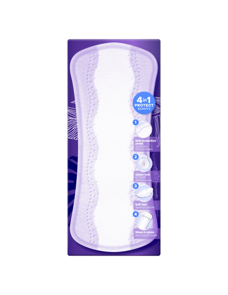 KAST 4 tk! Always Daily Protect Long Pesukaitsmed, 0% Lõhnaaineid, 64 tk