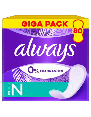 Always Daily Fresh Normal Pesukaitsmed, 0%...