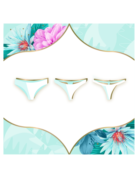 Discreet Multiform Waterlily Pesukaitsmed, 100 tk