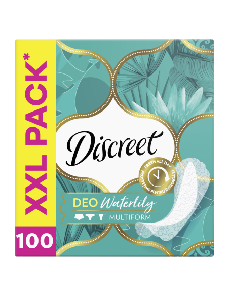 KAST 5 tk! Discreet Multiform Waterlily Pesukaitsmed, 100 tk