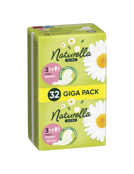 Naturella Ultra Maxi Size 3 Tiibadega Hügieenisidemed, 32 tk