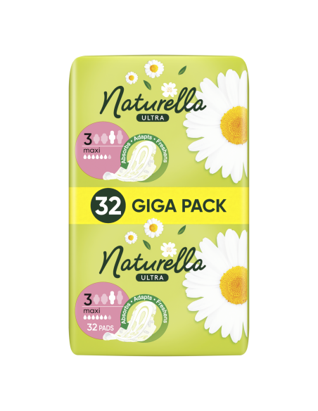 Naturella Ultra Maxi Size 3 Tiibadega Hügieenisidemed, 32 tk