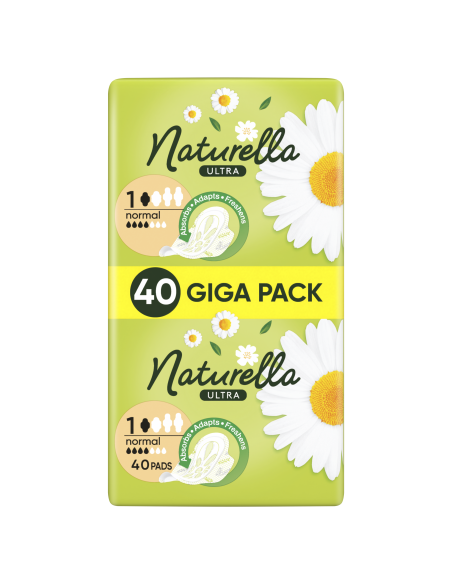Naturella Ultra Normal Size 1 Tiibadega Hügieenisidemed, 40 tk