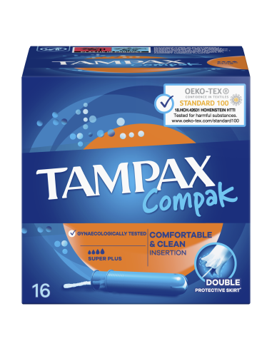 KAST 12 tk! Tampax Compak Super Plus Tampoonid...