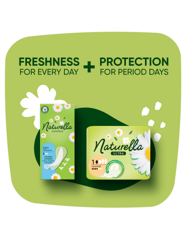 KAST 8 tk! Naturella Light Calendula Tenderness...