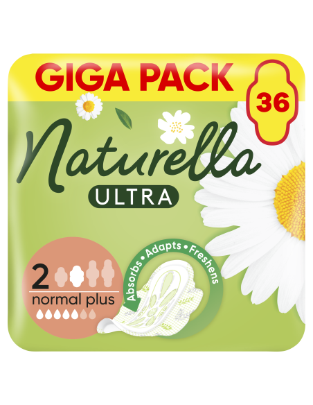 Naturella Ultra Normal Plus Size 2 Tiibadega Sidemed, 36 tk 