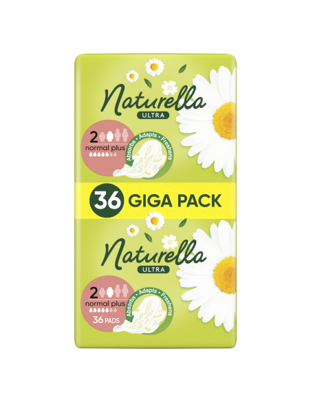 Naturella Ultra Normal Plus Size 2 Tiibadega Sidemed, 36 tk 