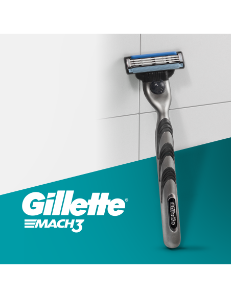 Gillette Mach3 raseerija meestele + 2 vahetustera