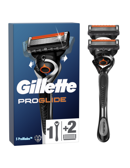 KAST 8 tk! Gillette ProGlide Raseerija Meestele + 2 Vahetustera