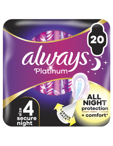 Always Platinum Secure Night Size 4...