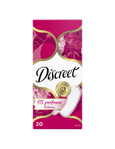 KAST 18 tk! Discreet 0% Normal Pesukaitsed, 20 tk
