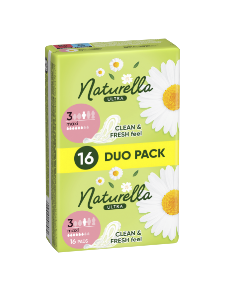 Naturella Ultra Maxi Size 3 Tiibadega Hügieenisidemed, 16 tk