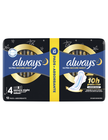 Always Ultra Secure Night Size 4...