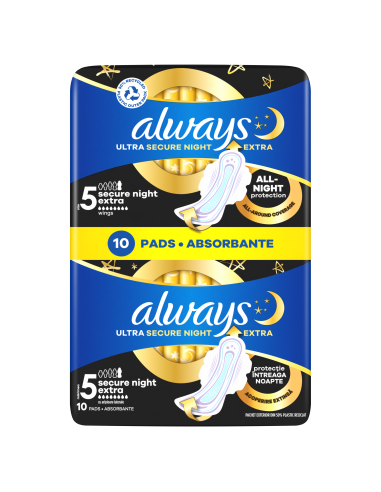 Always Ultra Secure Night Extra Size 5...
