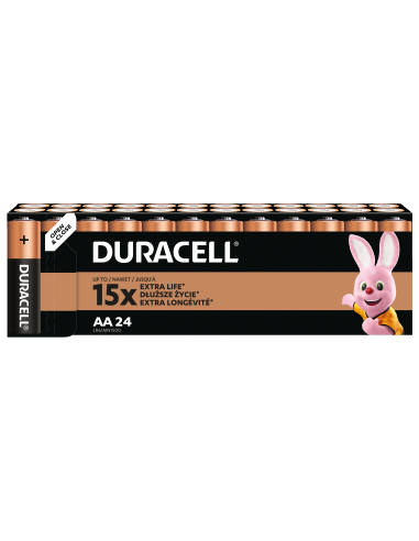 KAST 12 tk! Duracell patarei AA/MN1500 24 tk