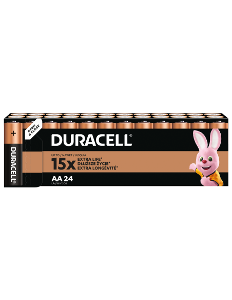 KAST 12 tk! Duracell patarei AA/MN1500 24 tk