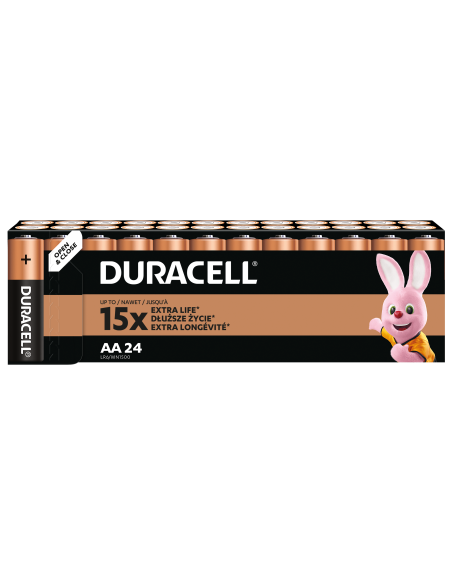 Duracell patarei AA/MN1500 24 tk