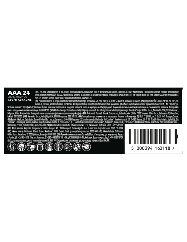 KAST 12 tk! Duracell patarei AAA/MN2400 24 tk