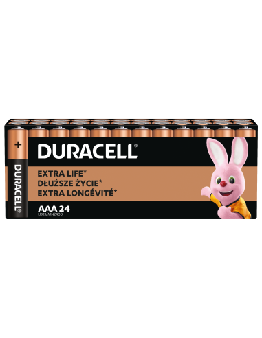 KAST 12 tk! Duracell patarei AAA/MN2400 24 tk