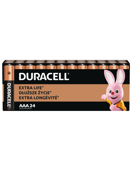 Duracell patarei AAA/MN2400 24 tk