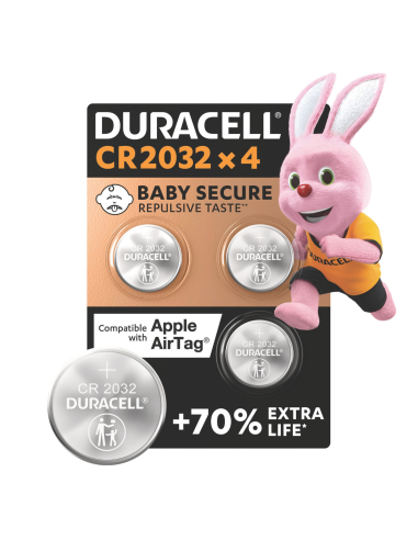 Duracell patarei 2032 3V liitium 4 tk