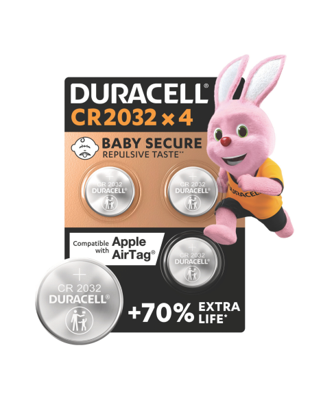 Duracell patarei 2032 3V liitium 4 tk