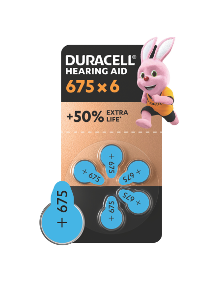 KAST 10 tk! Duracell kuuldeaparaadile 675 6 tk